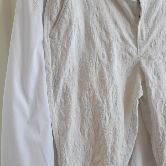 Simply Vera Wang Textured Denim White Capris 16 - Picture 7 of 8